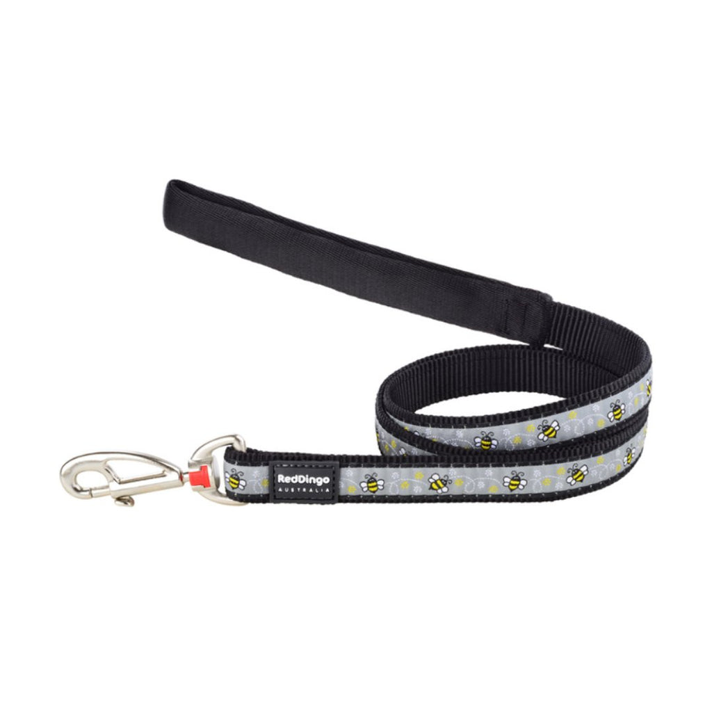Red Dingo Black Bumble Bee Dog Lead - The Urban Pet Store - Dog Apparel