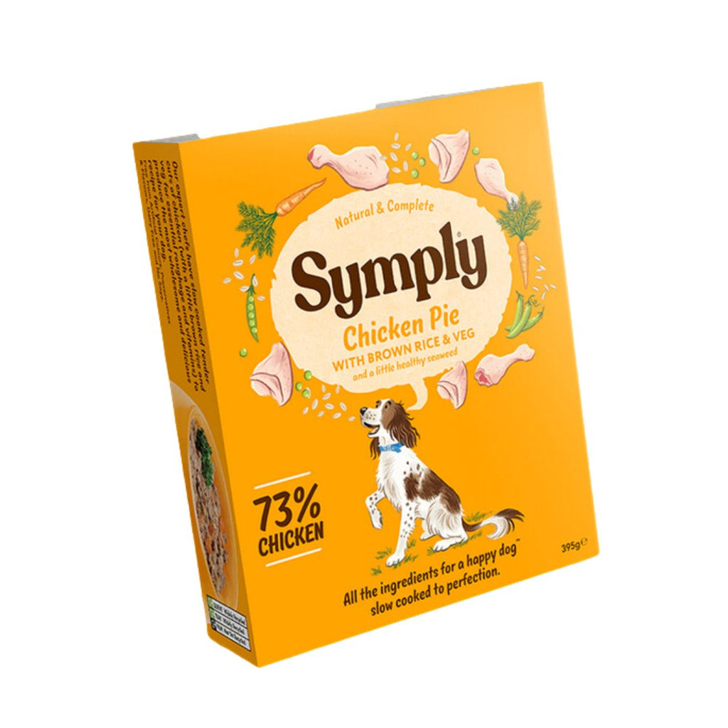 Symply Chicken Pie Tray 395g - The Urban Pet Store - Dog Food