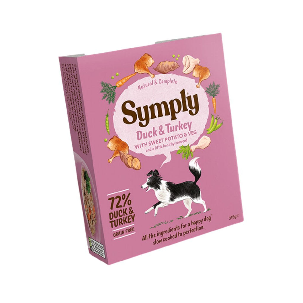 Symply Duck & Turkey with Sweet Potato 395g - The Urban Pet Store - Dog Food