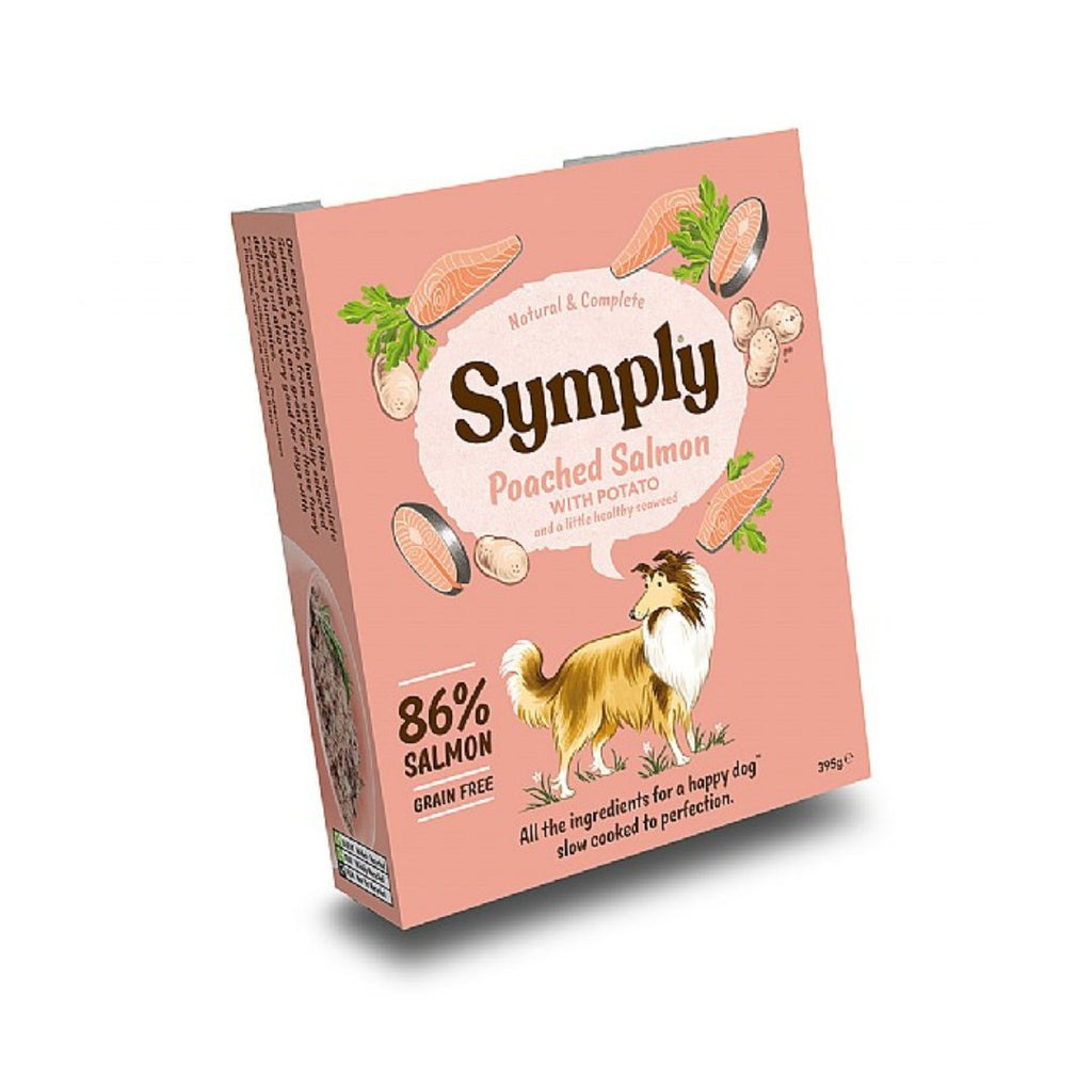 Symply Salmon Tray 395g - The Urban Pet Store - Dog Food