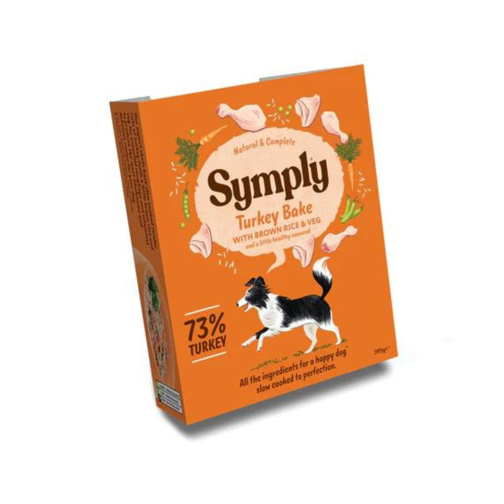 Symply Turkey Bake Tray 395g - The Urban Pet Store - Dog Food