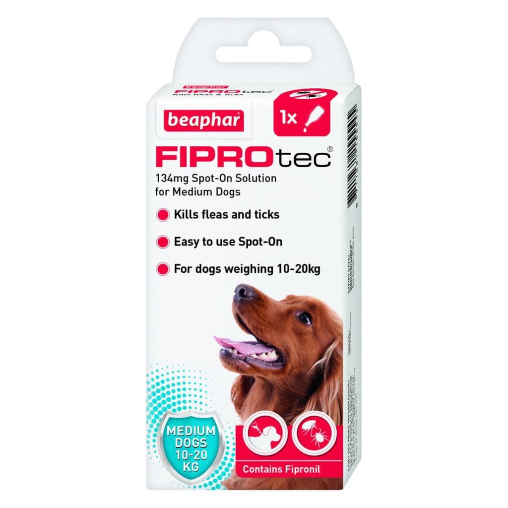 Beaphar FIPROtec Spot-On for Medium Dogs - The Urban Pet Store - Dog Supplies