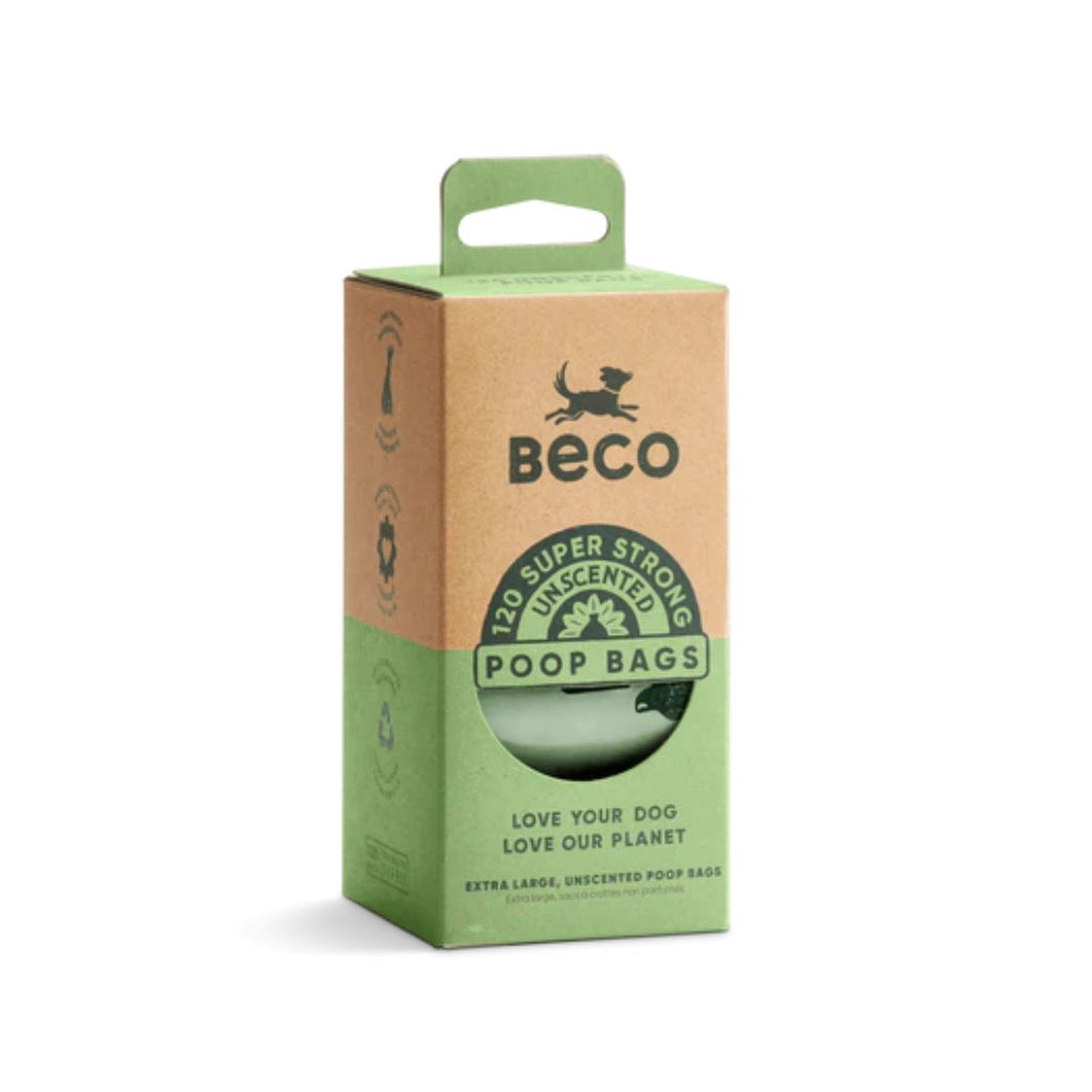 Beco Poop Bags on Rolls Unscented - The Urban Pet Store -