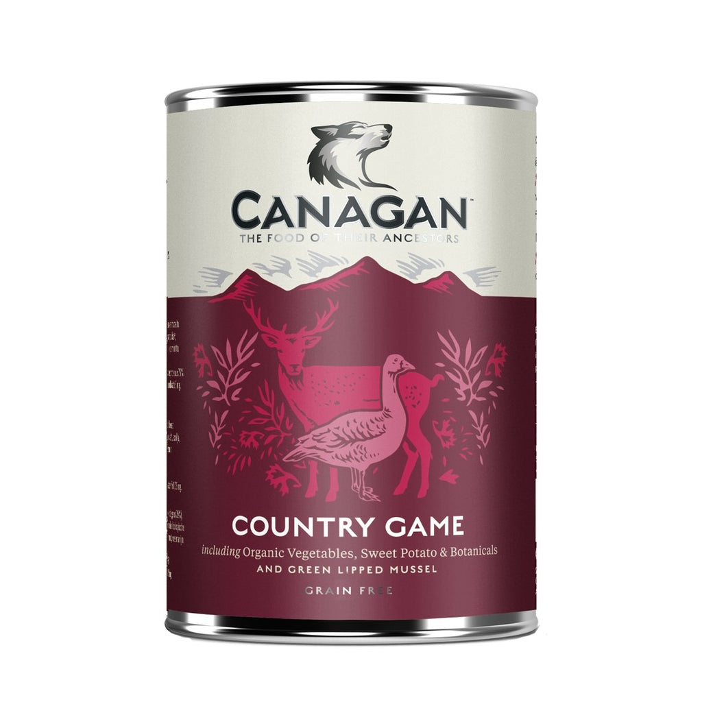 Canagan Country Game Dog Food Can 400g - The Urban Pet Store - Dog Food
