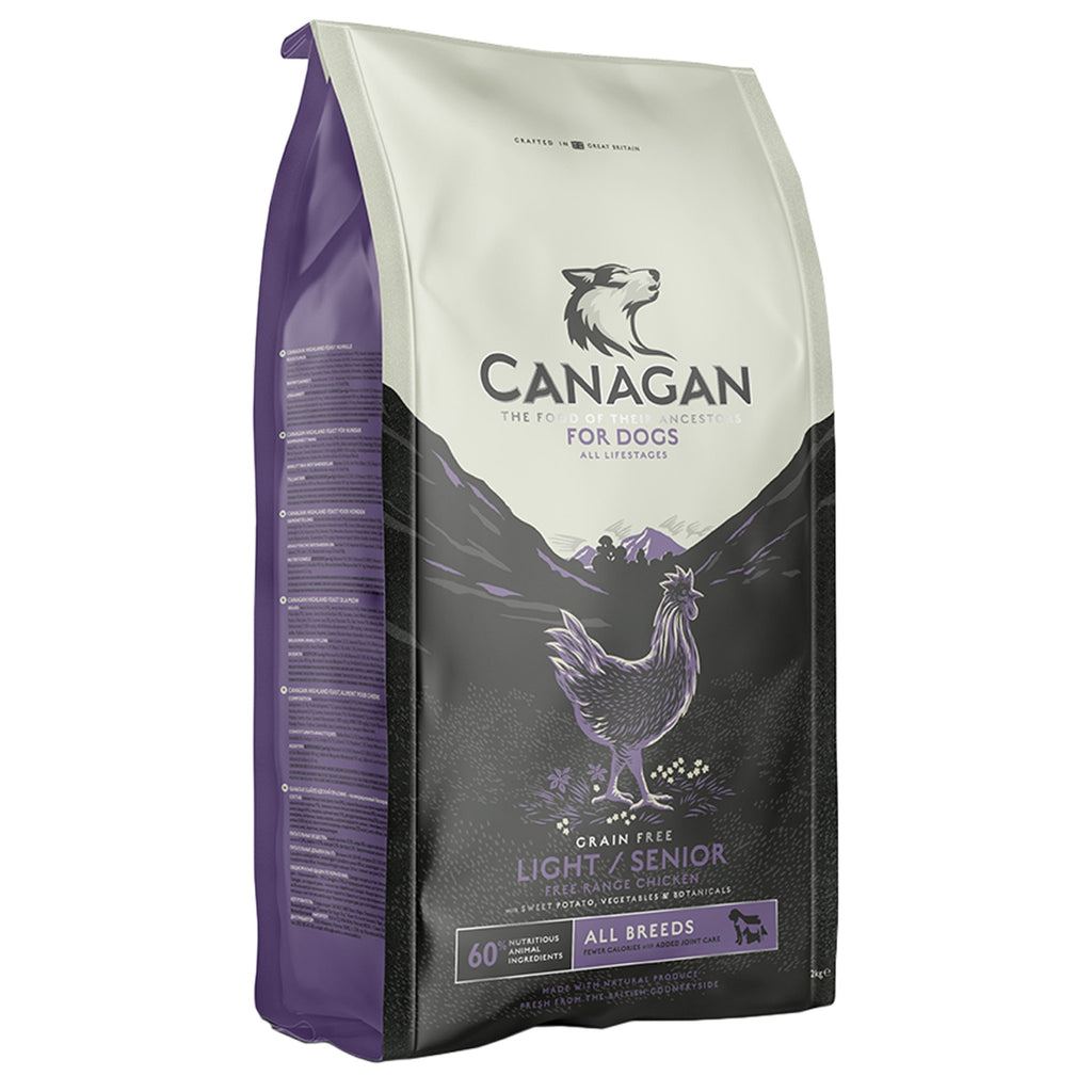 Canagan Light/Senior Free-Range Chicken Dog Food - The Urban Pet Store - Dog Food