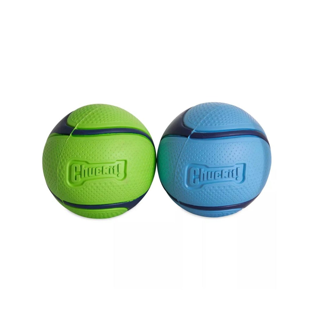 Chuckit! Sniff Fetch Ball Bacon and Peanut Butter Medium 2pk - The Urban Pet Store -