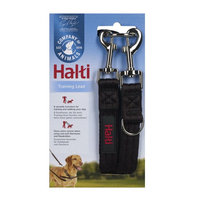 CoA Halti Training Lead - Black - The Urban Pet Store -