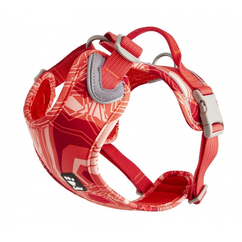 Hurtta Weekend Warrior Harness, Coral Camo - The Urban Pet Store -