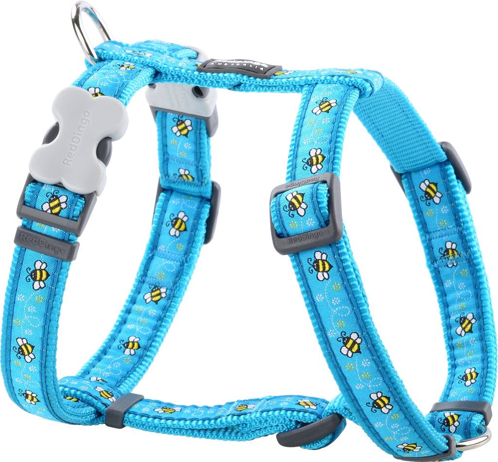 Red Dingo Blue Bumblebee Harness - The Urban Pet Store -