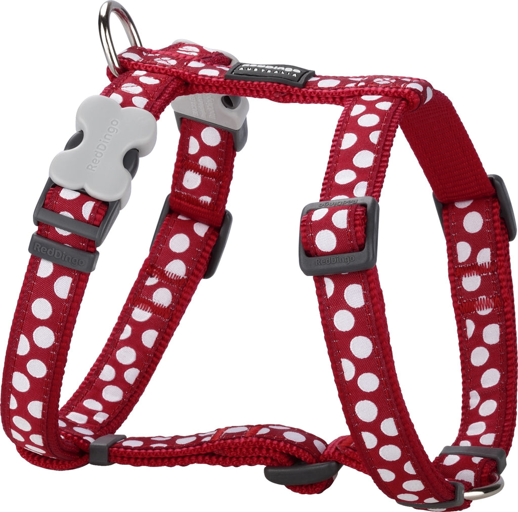 Red Dingo Red Polka Dot Harness - The Urban Pet Store -