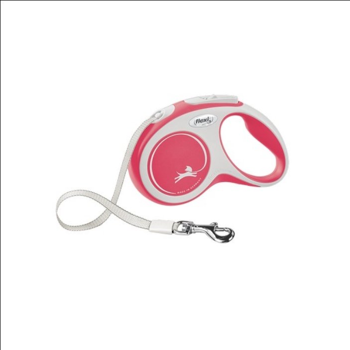 Red Flexi New Comfort Retractable Dog Lead - The Urban Pet Store - Dog Supplies