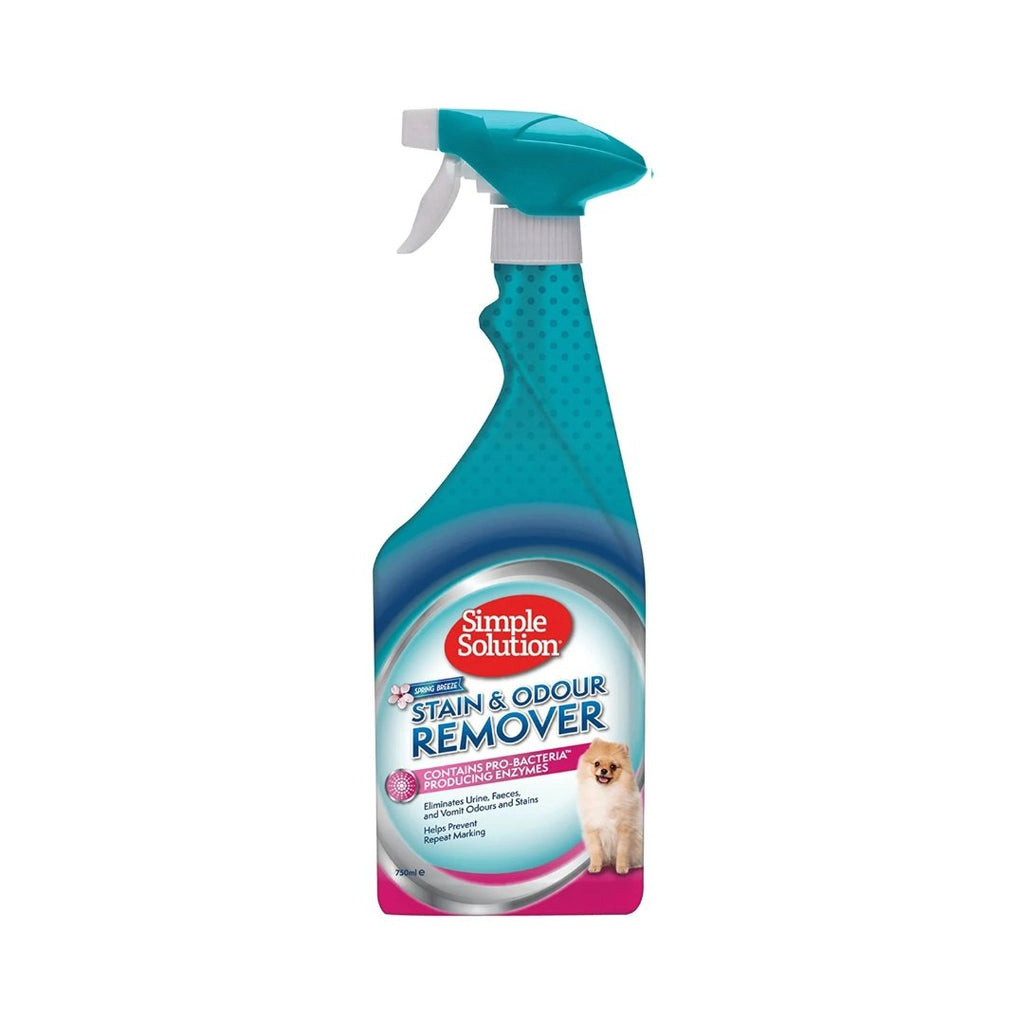 Simple Solution Stain and Odour Remover Spring Breeze 750ml - The Urban Pet Store - Dog Supplies