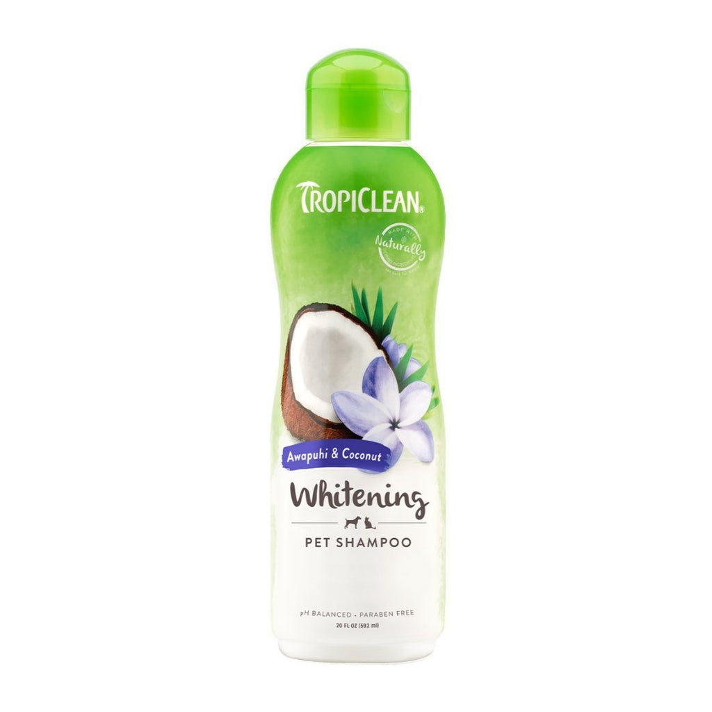 TropiClean Awapuhi & Coconut Whitening Shampoo 355ml - The Urban Pet Store - Pet Shampoo & Conditioner