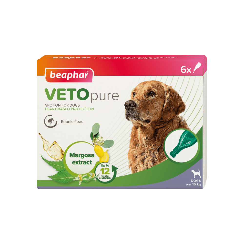 Beaphar VETOpure Plant - Based Flea Repellent for Medium to Large Dogs - The Urban Pet Store - Pet MedicineBeaphar8711231108817