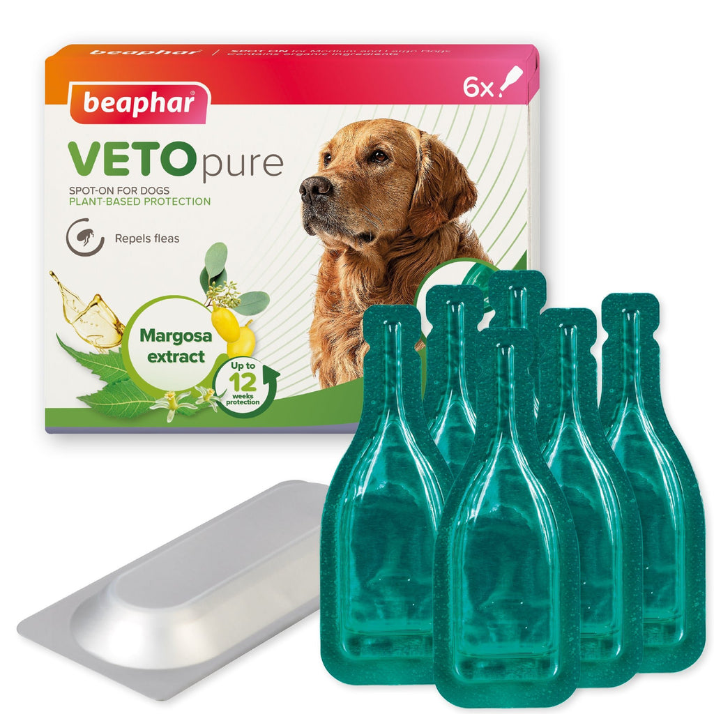 Beaphar VETOpure Plant - Based Flea Repellent for Medium to Large Dogs - The Urban Pet Store - Pet MedicineBeaphar8711231108817