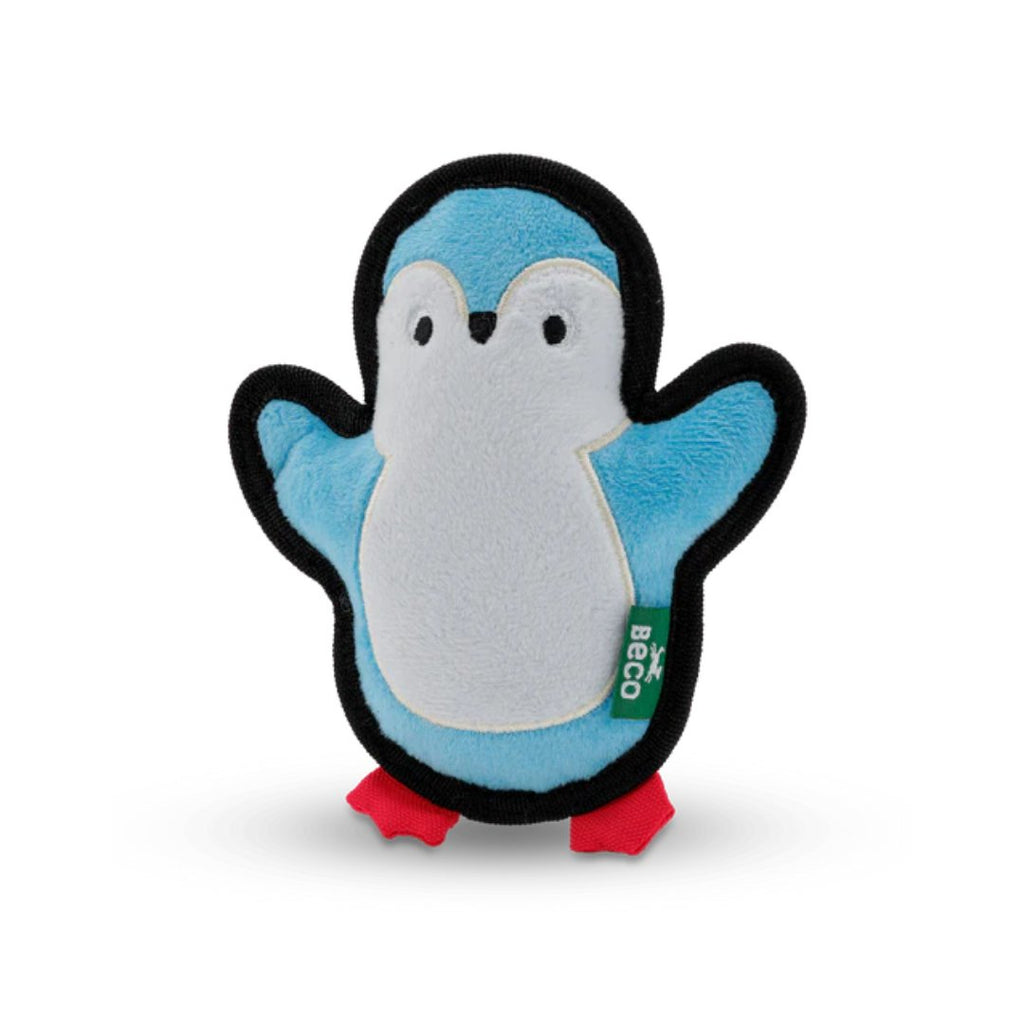 Beco Recycled Rough and Tough Penguin - The Urban Pet Store - Dog Toys