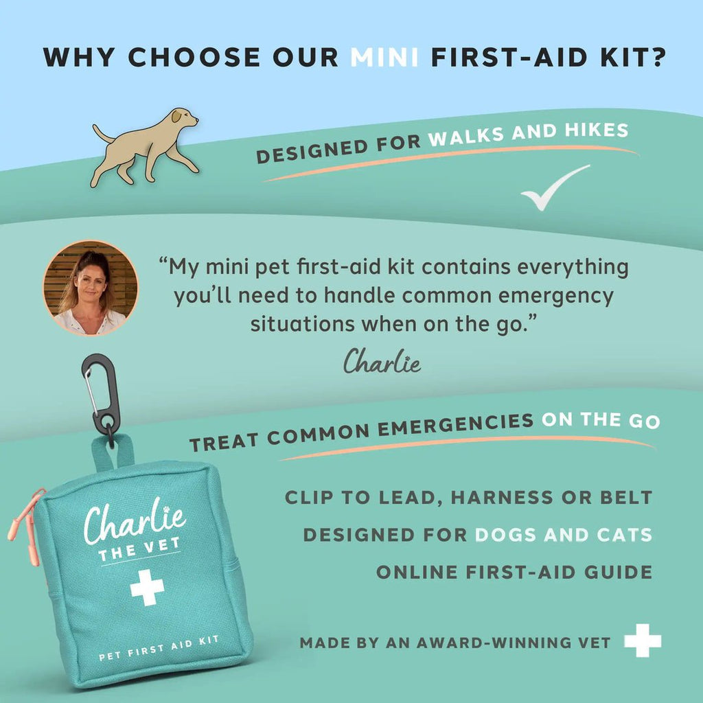 Charlie The Vet Mini Pet First Aid Kit - The Urban Pet Store - Pet MedicineCharlie the Vet5065011137034