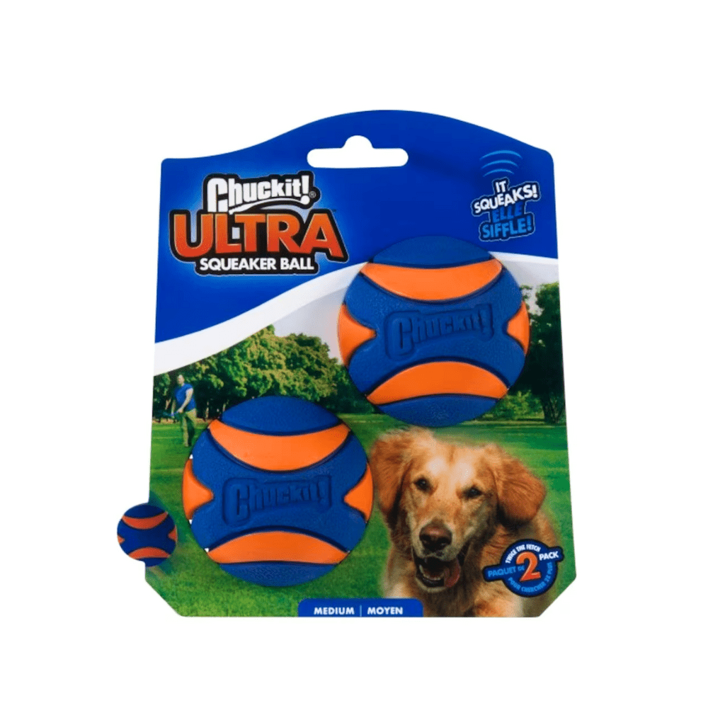 Chuckit! Ultra Squeaker Ball 2pk, Medium - The Urban Pet Store - Dog ToysChuckit!029695520686
