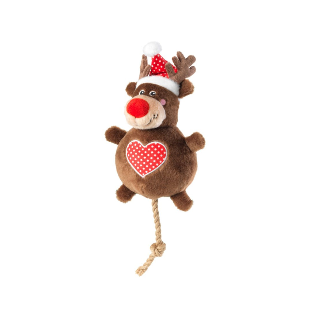 House of Paws Rudolph Snowball Toy - The Urban Pet Store - Dog ToysHouse of Paws5060316049778