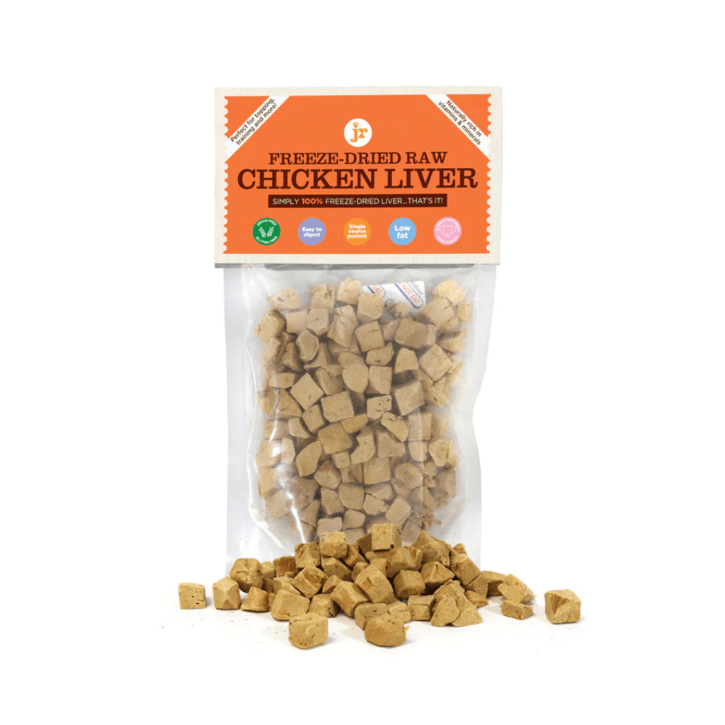 JR Freeze - Dried Chicken Liver Treats - The Urban Pet Store - Dog TreatsJR Pet Products5060941074886