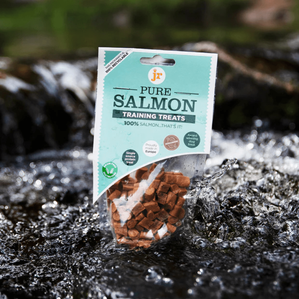JR Pure Salmon Training Treats 85g - The Urban Pet Store - Dog TreatsJR Pet Products0634158676116