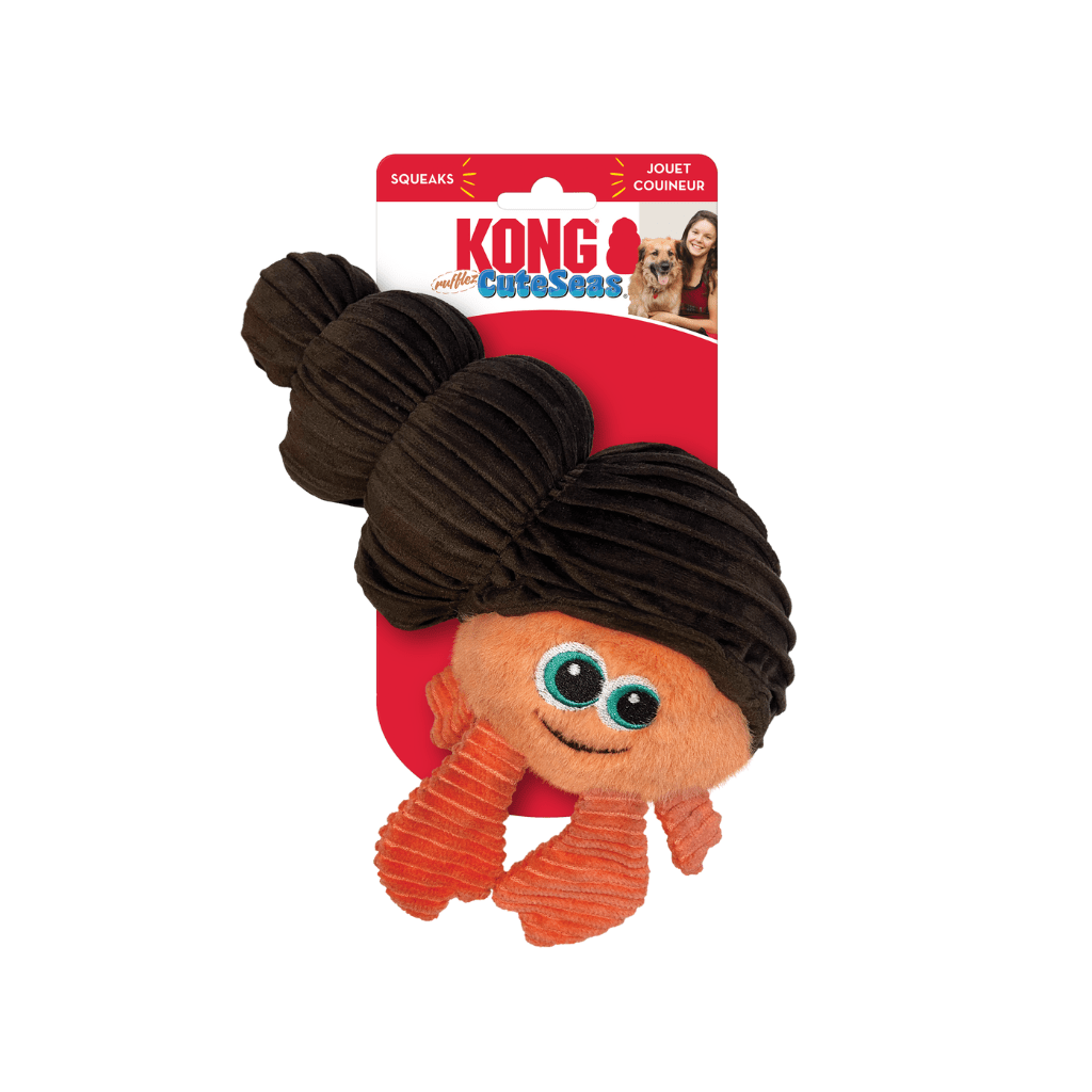 KONG Cuteseas Rufflez Hermit Crab - The Urban Pet Store - Dog ToysKONG035585499499