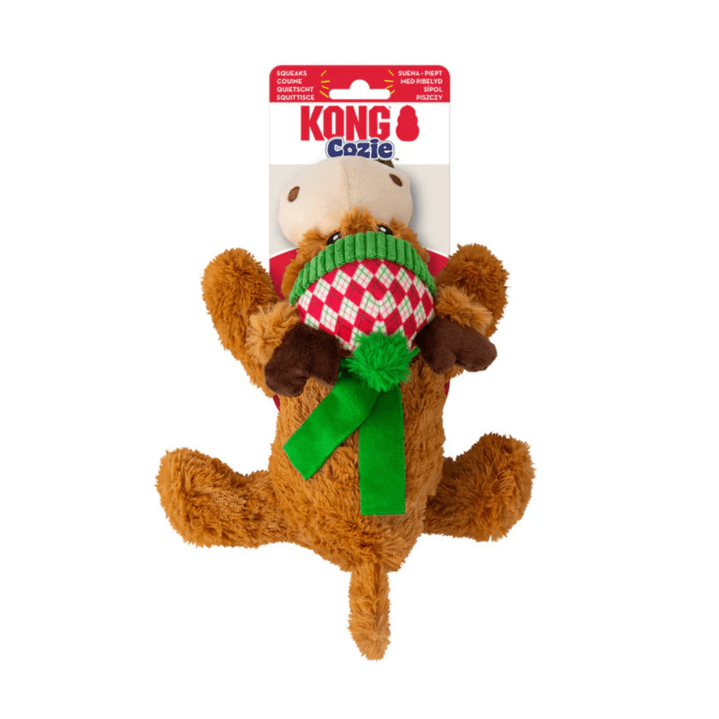 KONG Holiday 2025 Cozie Reindeer Medium - The Urban Pet Store - Dog ToysKONG035585535128