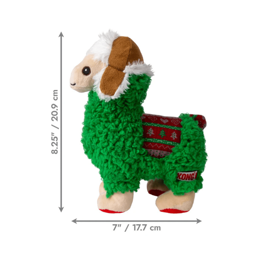 KONG Holiday 2025 Sherps Llama Medium - The Urban Pet Store - Dog ToysKONG035585535159