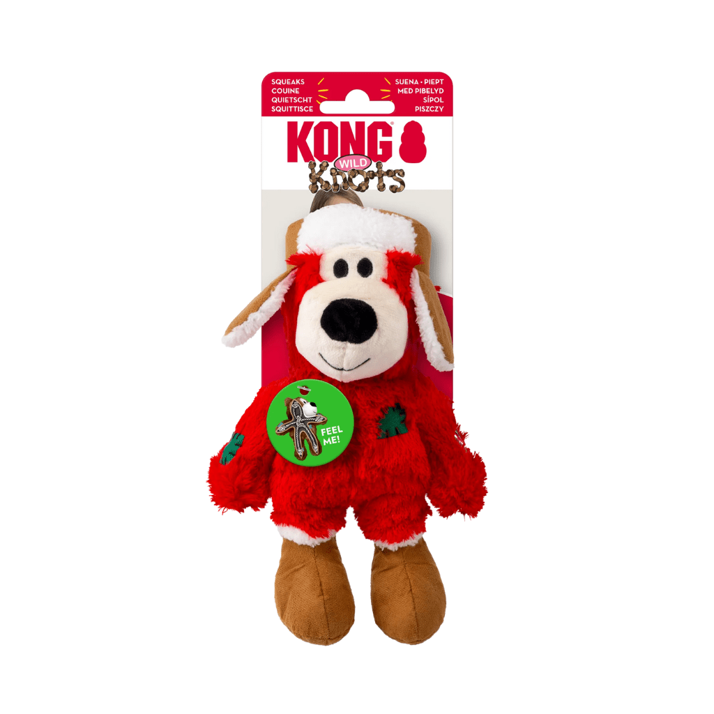 KONG Holiday 2025 Wild Knots Bear Assorted - The Urban Pet Store - Dog ToysKONG035585535173