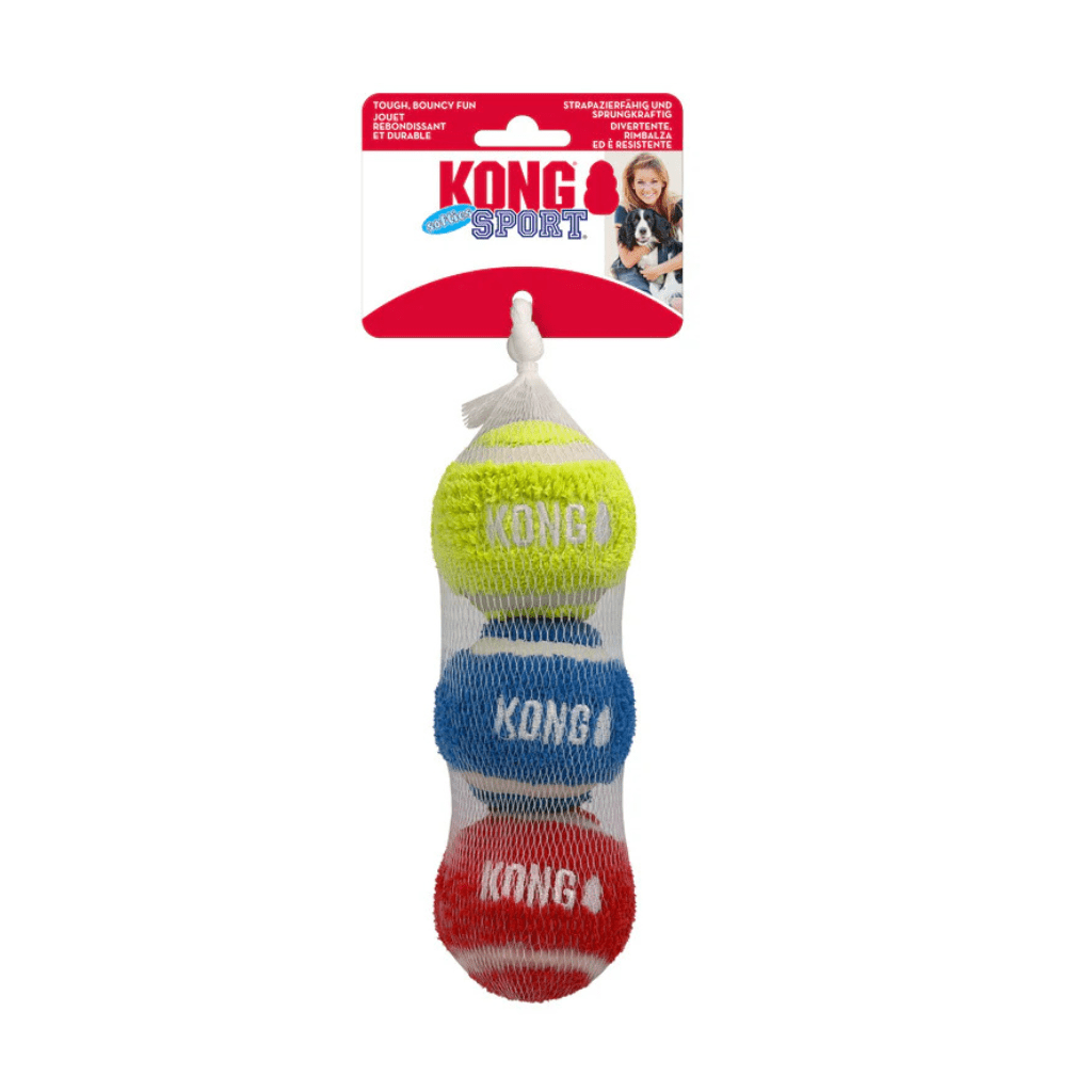 KONG Sport Softies Balls 3pk - The Urban Pet Store - Dog ToysKONG035585529103