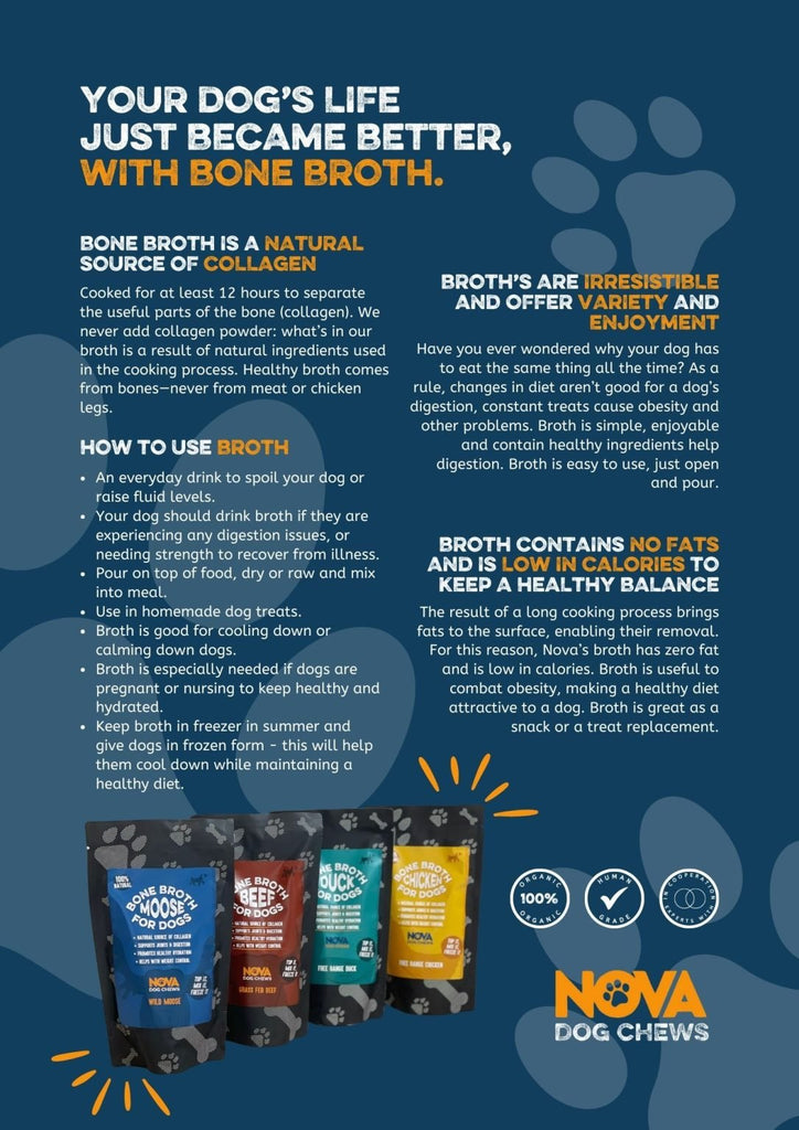 Moose Bone Broth 230ml - The Urban Pet Store - Dog FoodNova9503414433965