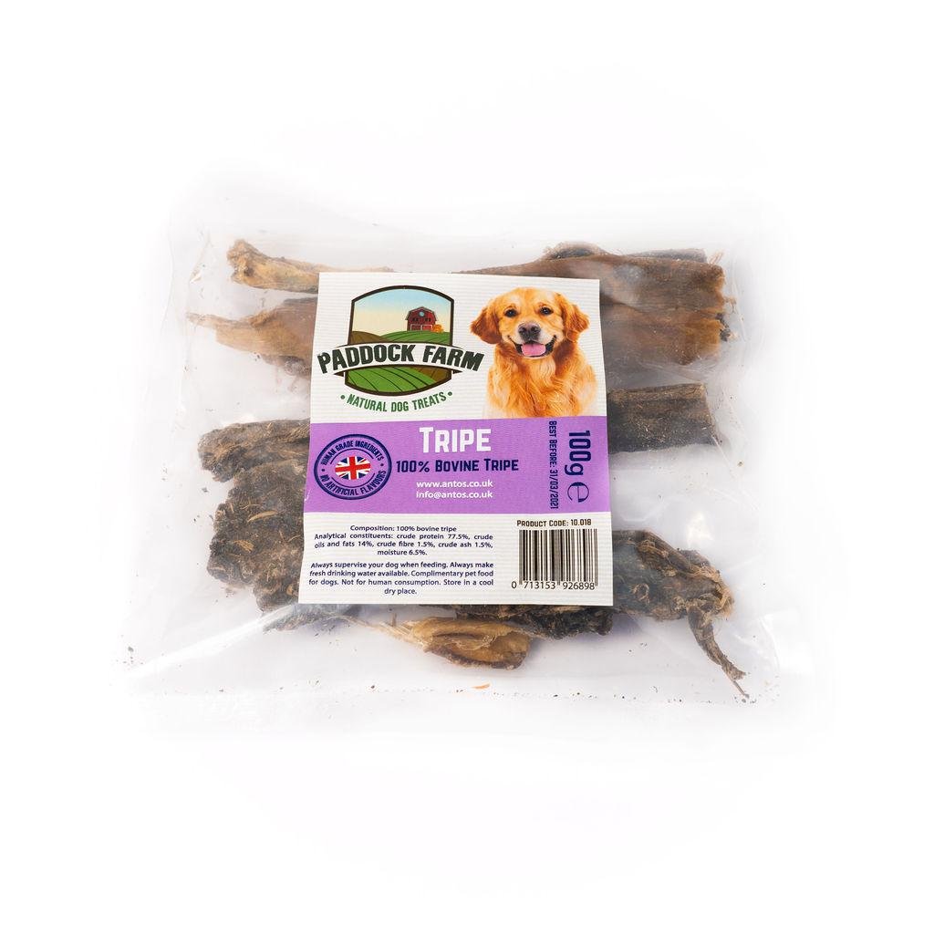 Paddock Farm Beef Tripe 100g - The Urban Pet Store -