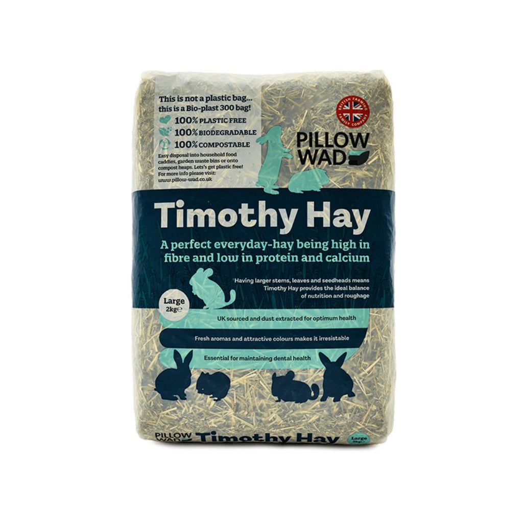 Pillow Wad Timothy Hay 2kg - The Urban Pet Store - Small Animal Bedding