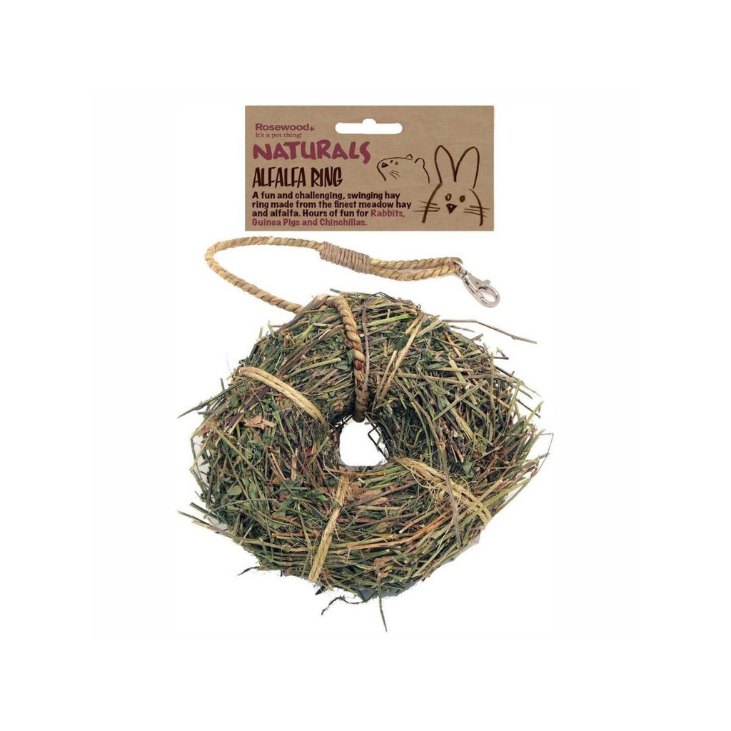 Rosewood Alfalfa Ring - The Urban Pet Store - Small Animal Treats