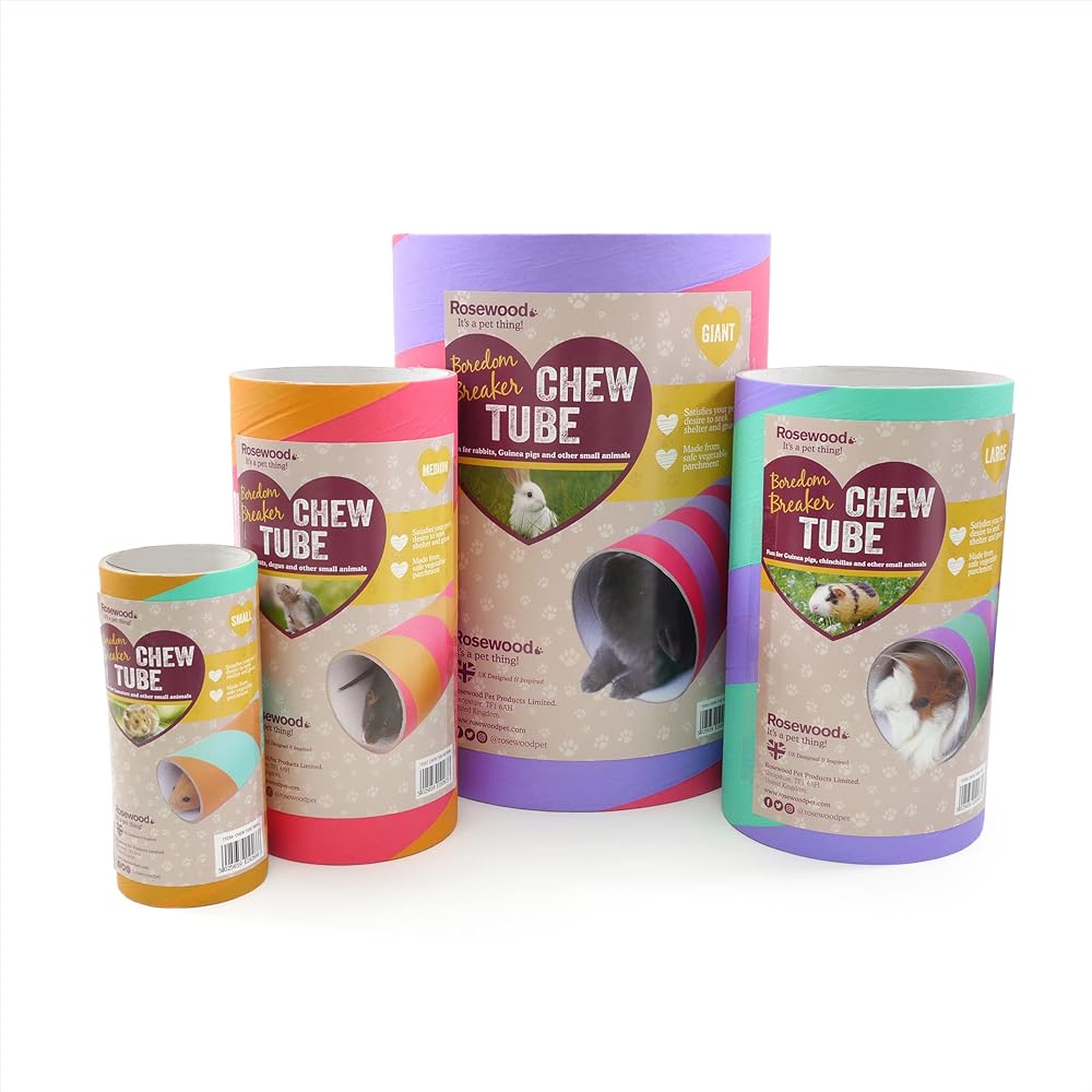 Rosewood Chew Tube - The Urban Pet Store - Small Animal Supplies