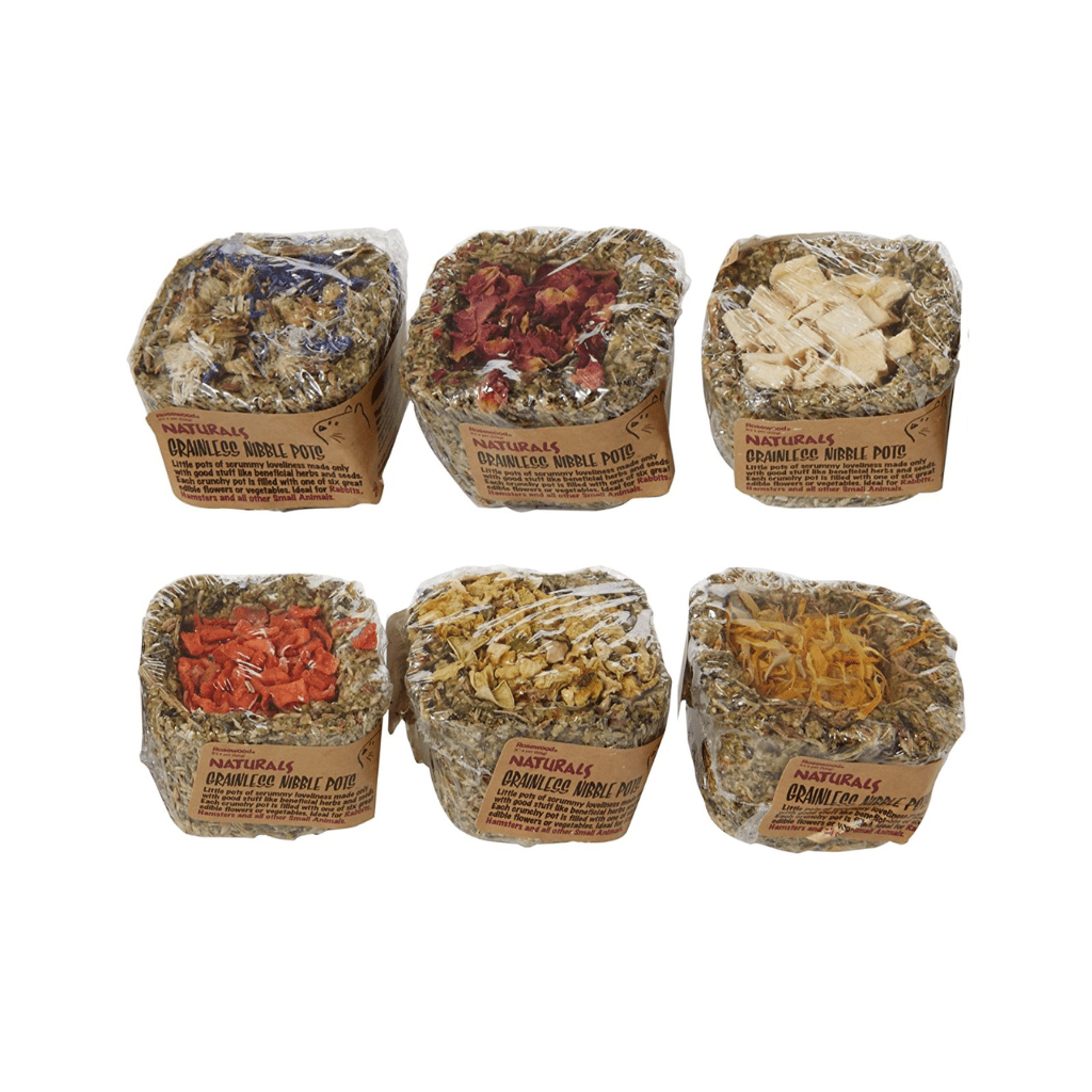 Rosewood Grainless Nibble Pots - The Urban Pet Store - Small Animal TreatsRosewood5025659195070