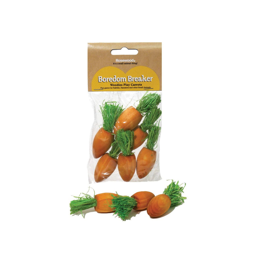 Rosewood Woodies Play Carrots - The Urban Pet Store - Small Animal Supplies