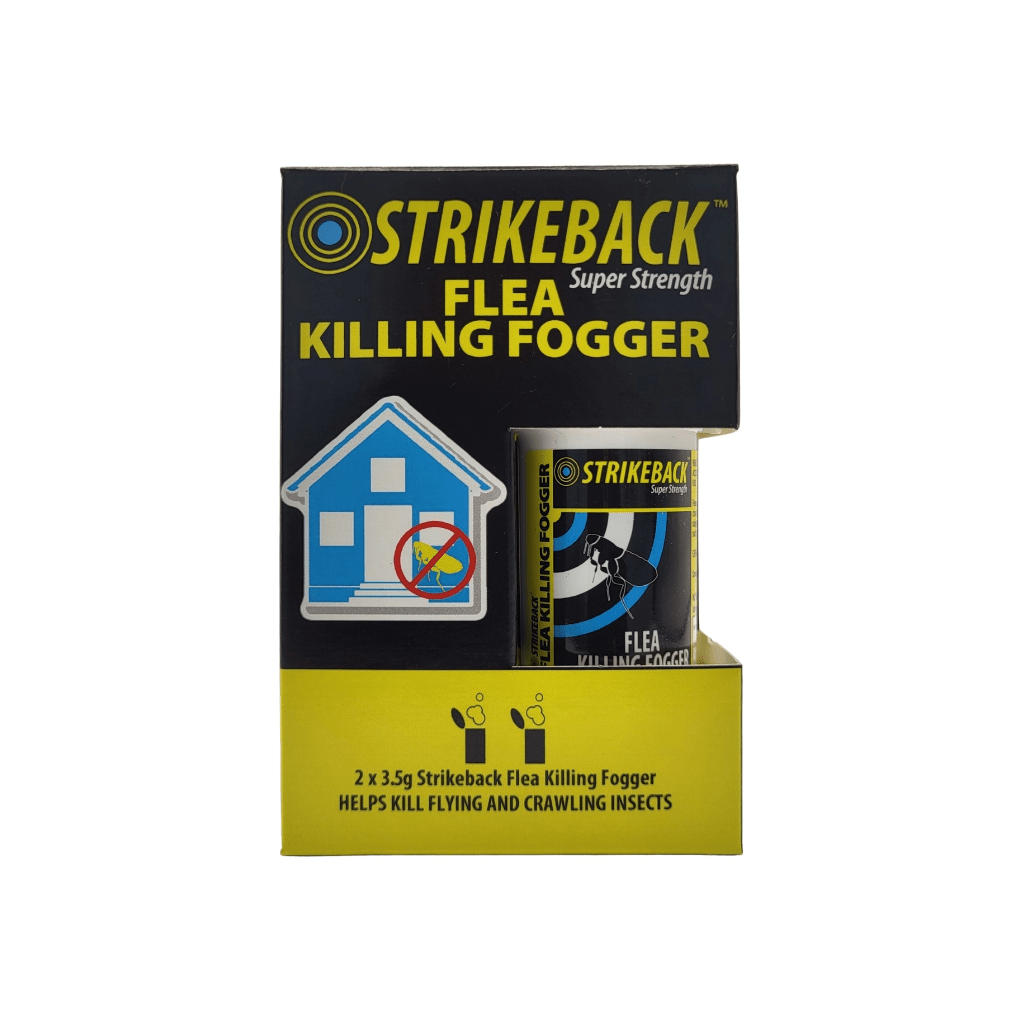 Strikeback Flea Killing Foggers Twin Pack - The Urban Pet Store - The Urban Pet Store5060180814236