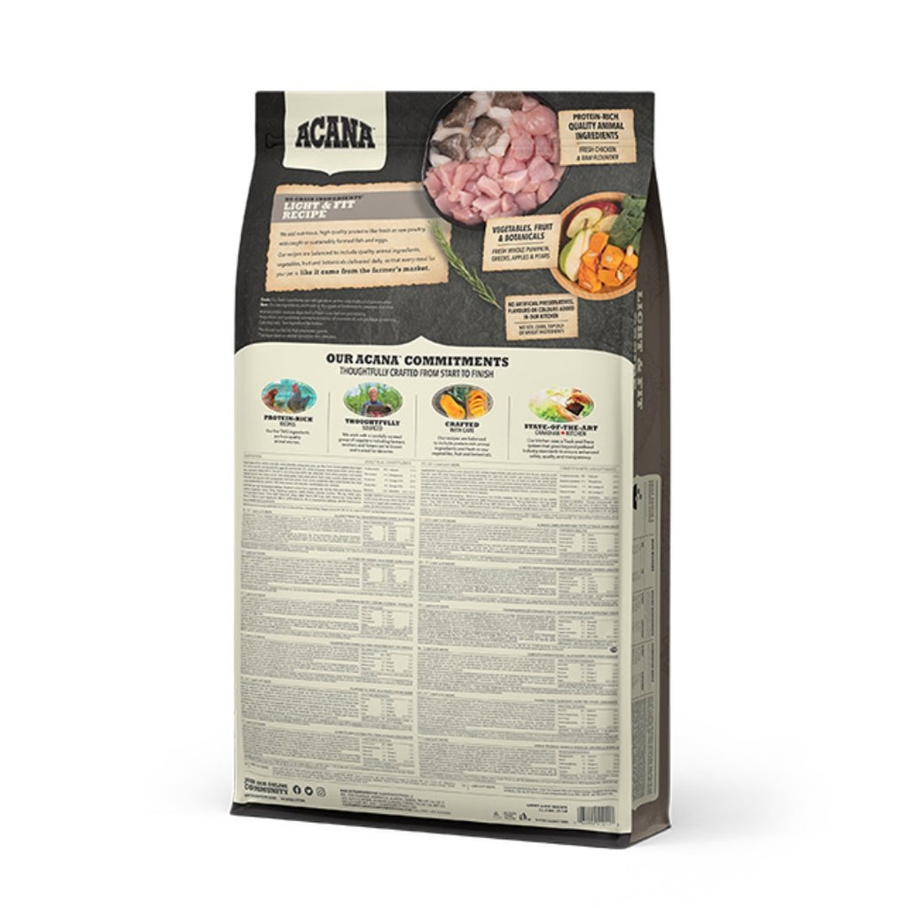 ACANA Heritage Light & Fit Dog Food - The Urban Pet Store - Dog FoodACANA064992512200