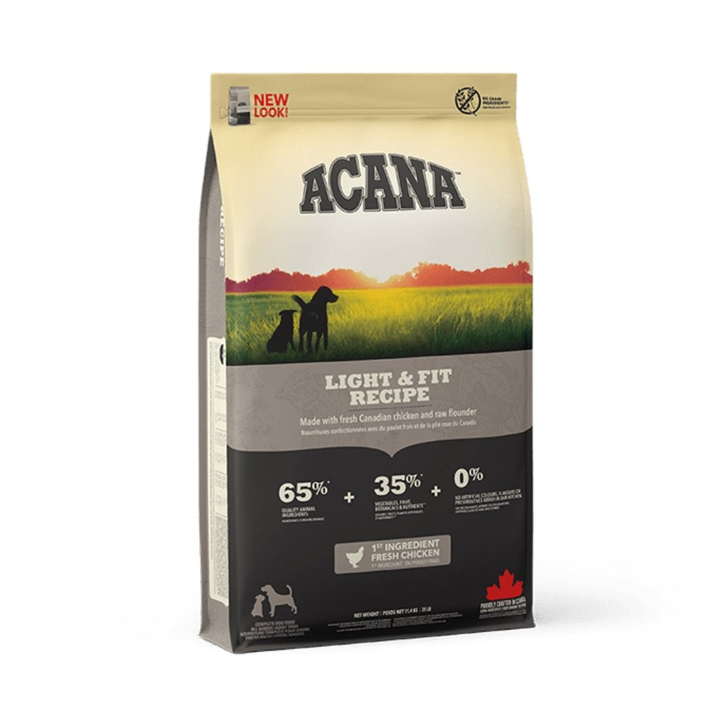 ACANA Heritage Light & Fit Dog Food - The Urban Pet Store - Dog FoodACANA064992512200