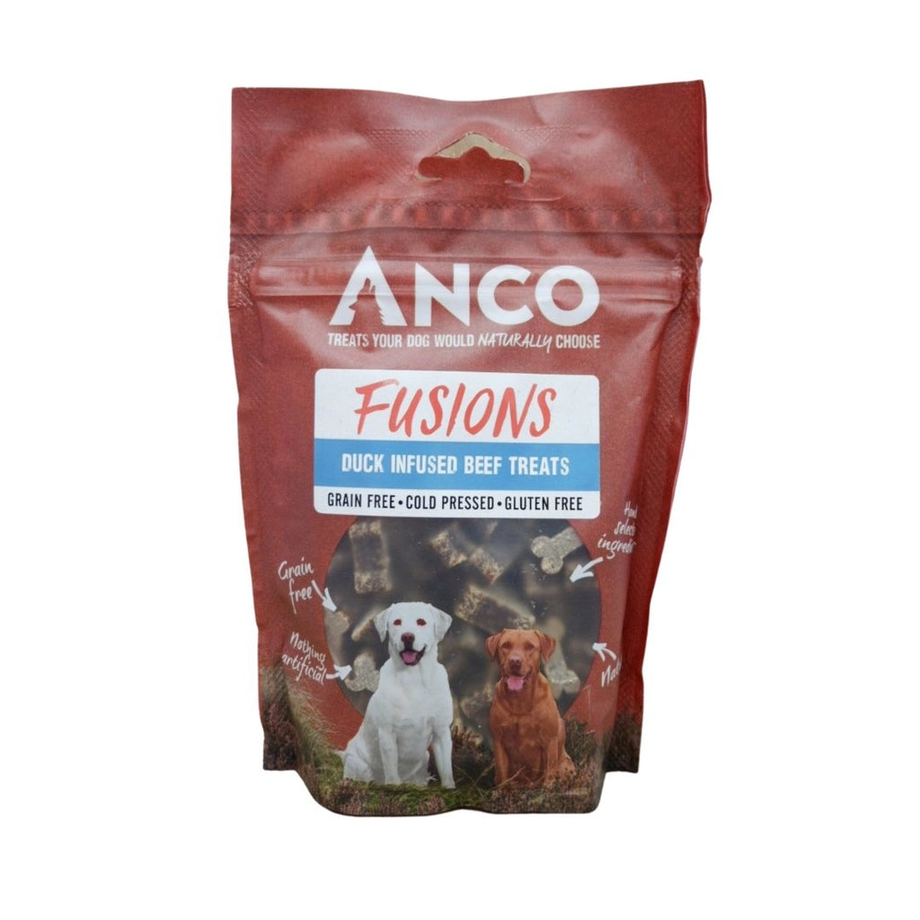 Anco Fusions Venison Infused Beef Treats 100g - The Urban Pet Store - Dog Treats