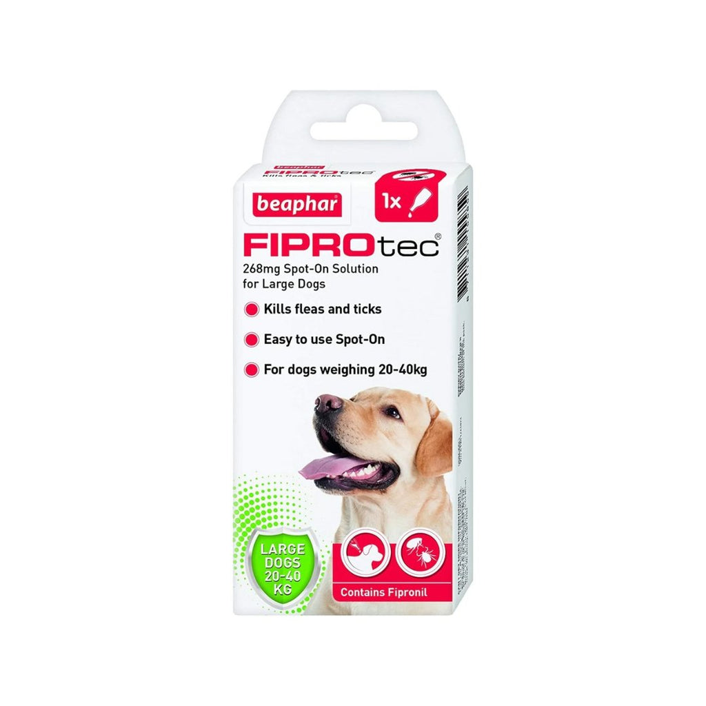 Beaphar FIPROtec Spot-On for Large Dogs - The Urban Pet Store - Dog Supplies