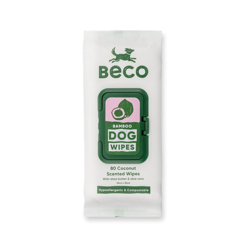 Beco Bamboo Dog Wipes Coconut - The Urban Pet Store -