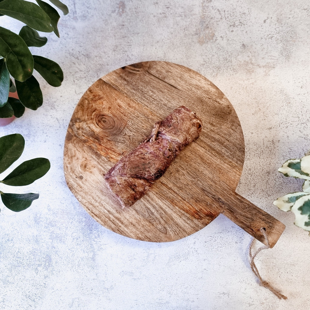 Buffalo Trachea Wrapped with Buffalo Lung - The Urban Pet Store - Dog TreatsSniffers Pet Care12345678106