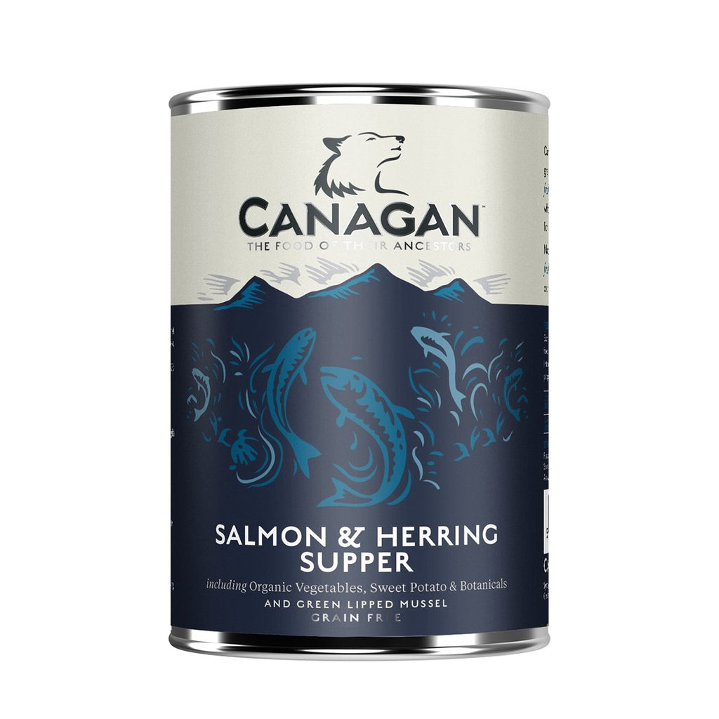Canagan Salmon & Herring Supper Dog Food Can 400g - The Urban Pet Store - Dog FoodCanagan5029040020484
