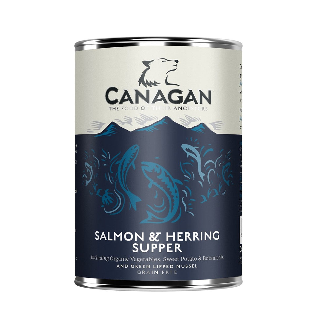 Canagan Salmon & Herring Supper Dog Food Can 400g - The Urban Pet Store - Dog Food