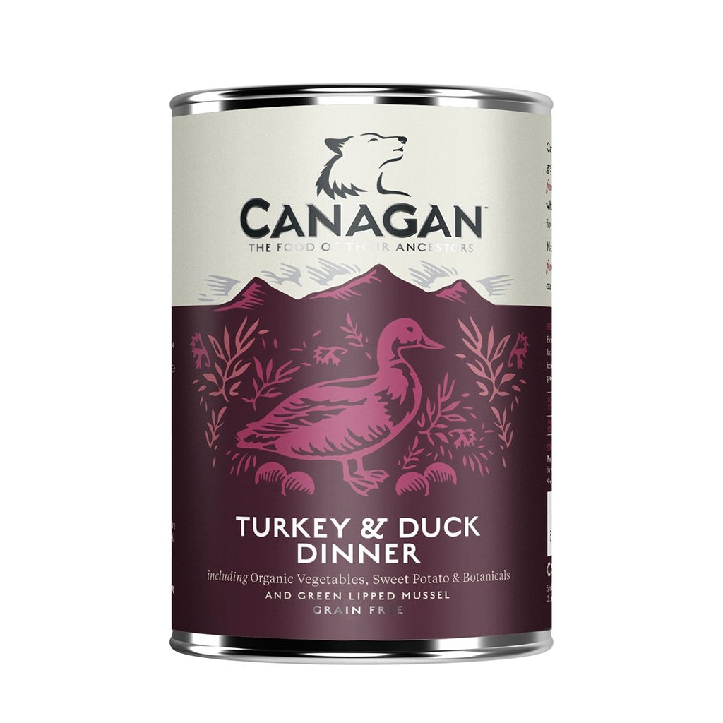 Canagan Turkey & Duck Dinner Dog Food Can 400g - The Urban Pet Store - Dog FoodCanagan5029040020422