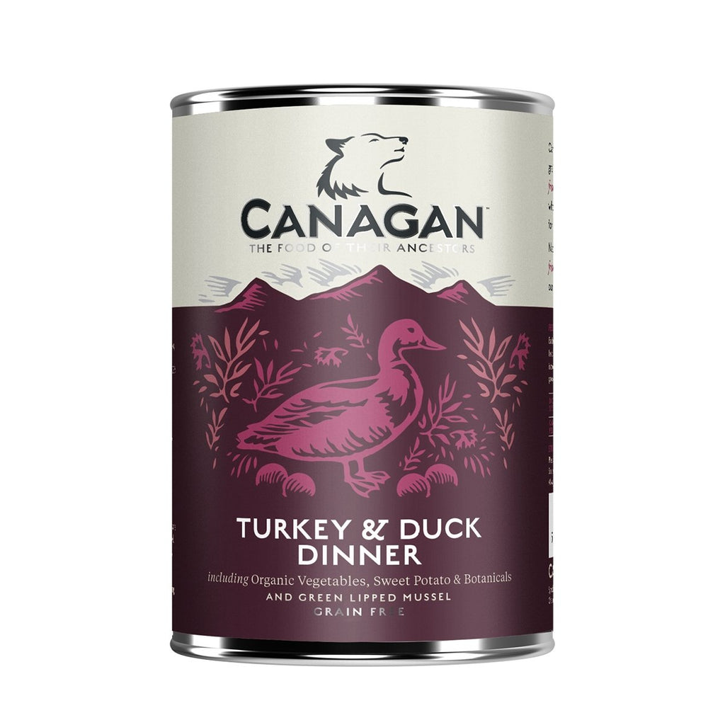 Canagan Turkey & Duck Dinner Dog Food Can 400g - The Urban Pet Store - Dog Food