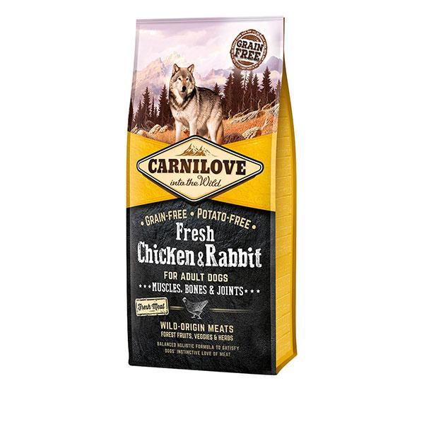 Carnilove Fresh Chicken & Rabbit Dog Food - The Urban Pet Store - Dog Food