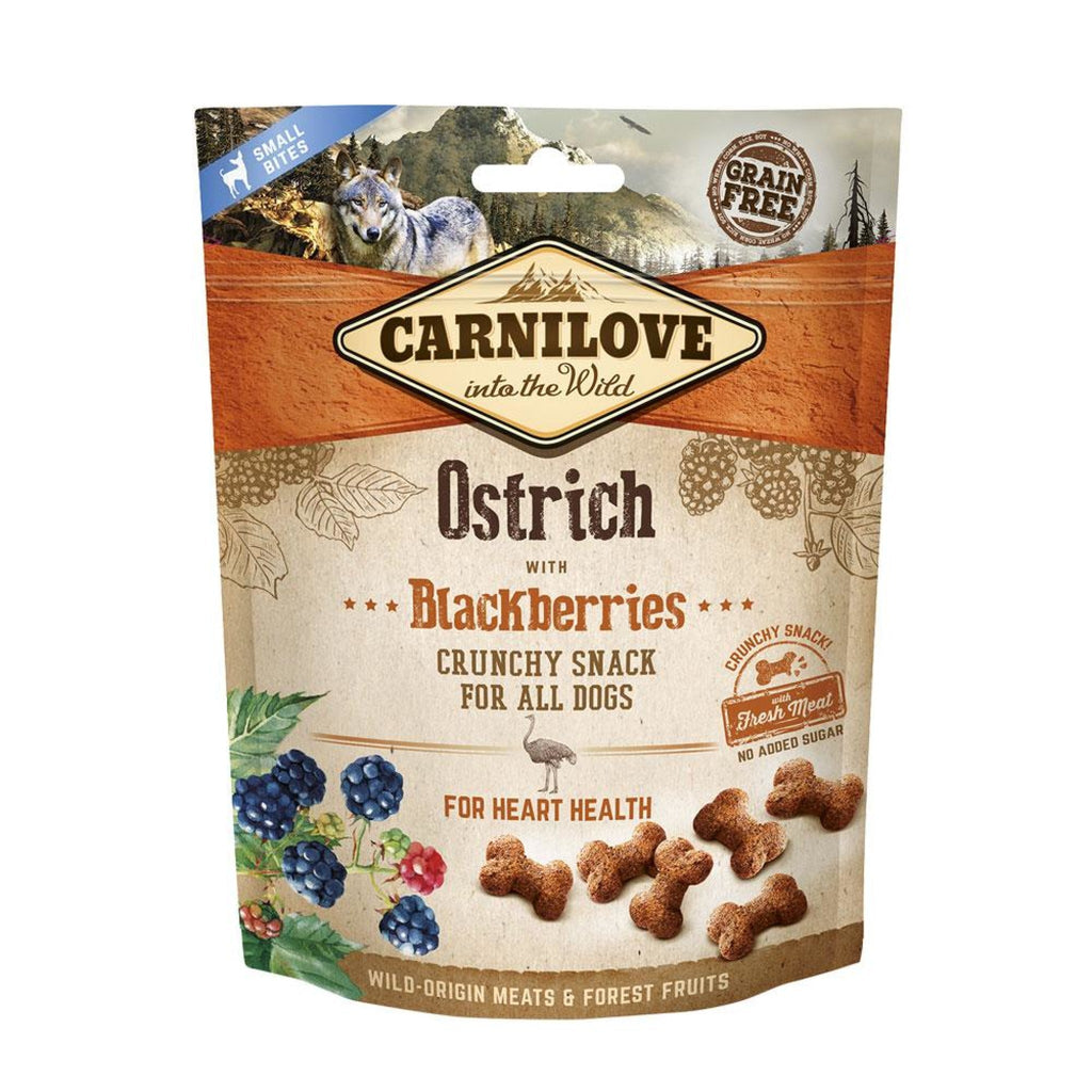 Carnilove Ostrich with Blackberries Treats 200g - The Urban Pet Store - Dog TreatsCarnilove8595602527274